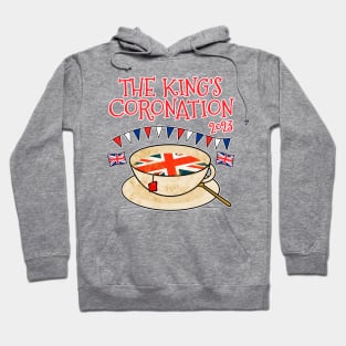 The Kings Coronation 2023 Tea UK Flag Hoodie